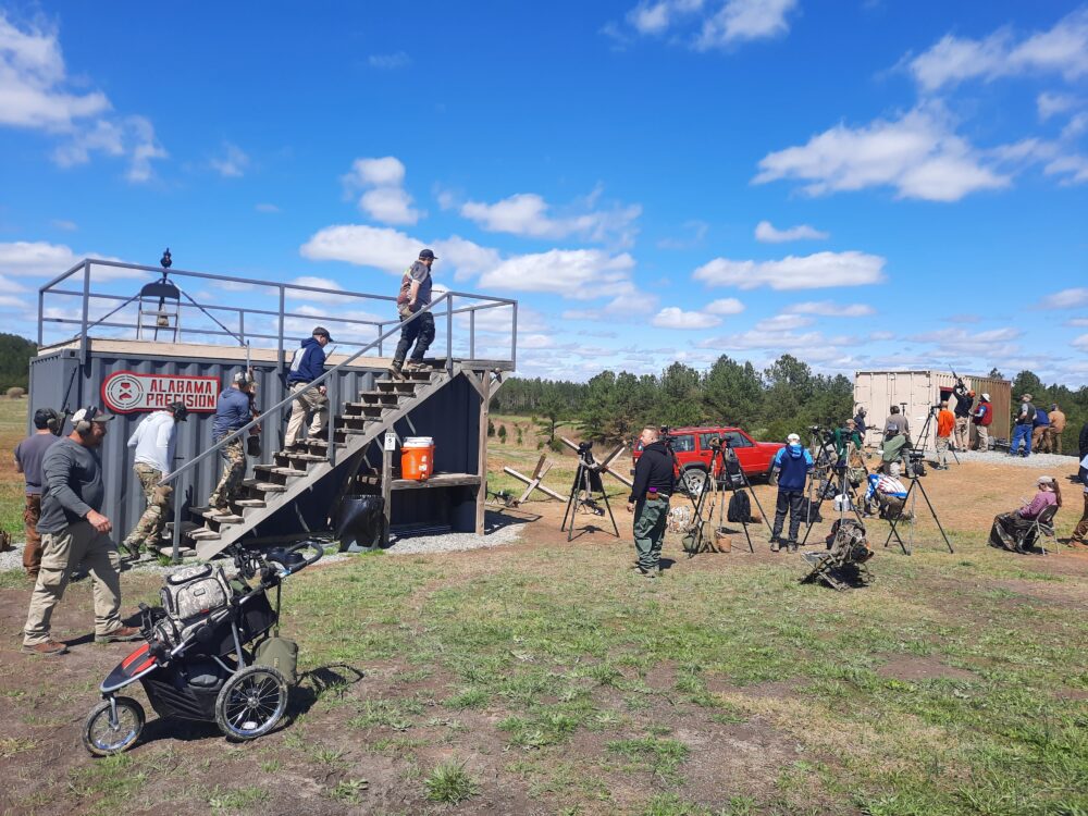 On top of the hill on the main range at Alabama Precision